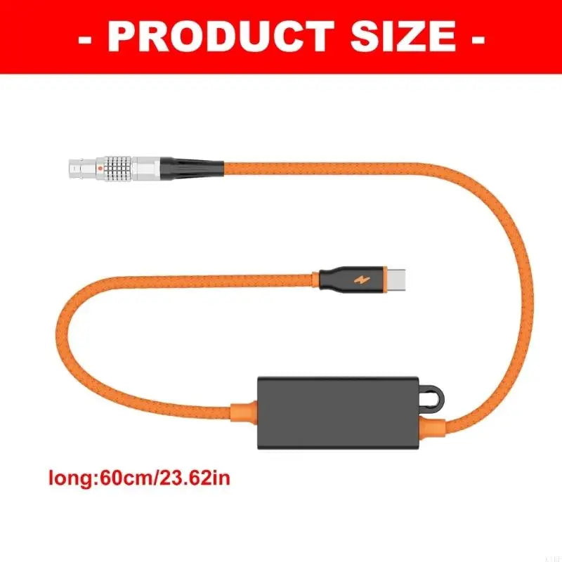 Bidirectional Type-C Power Cable for 2Pin Equipment with Data Transfer, Aluminum Metal Housing, and Integrated Retention K1KF Quake