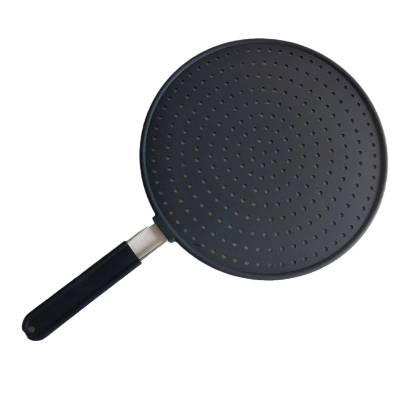 Oil‑Splash Guard Heat‑Resistant Oil Filter Screen Kitchen Anti‑Overflow Pot Cover High Temperature Resistant Cookware Tool Quake