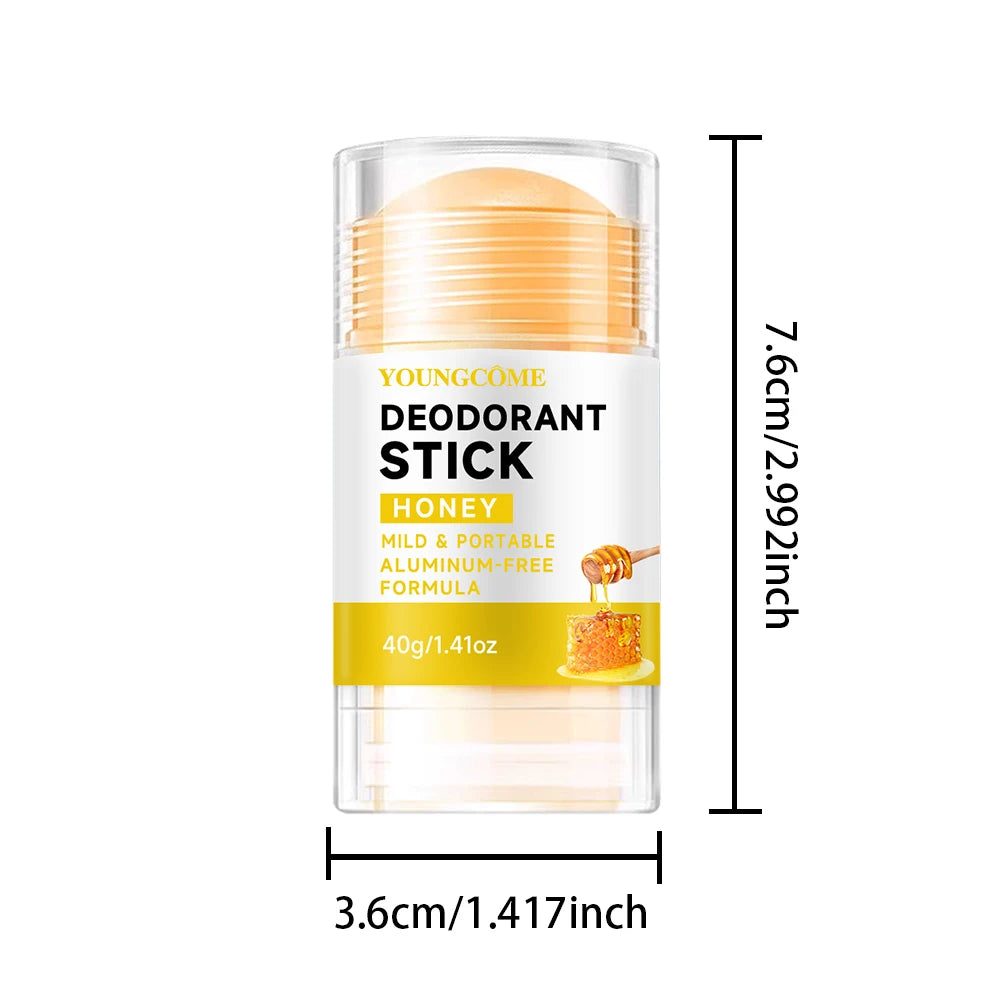  Portable Deodorant Stick Anti Sweating Keep Drying Lasting Fragrance Remove Armpit Odor Underarm Refresh Sticks Quake 40g
