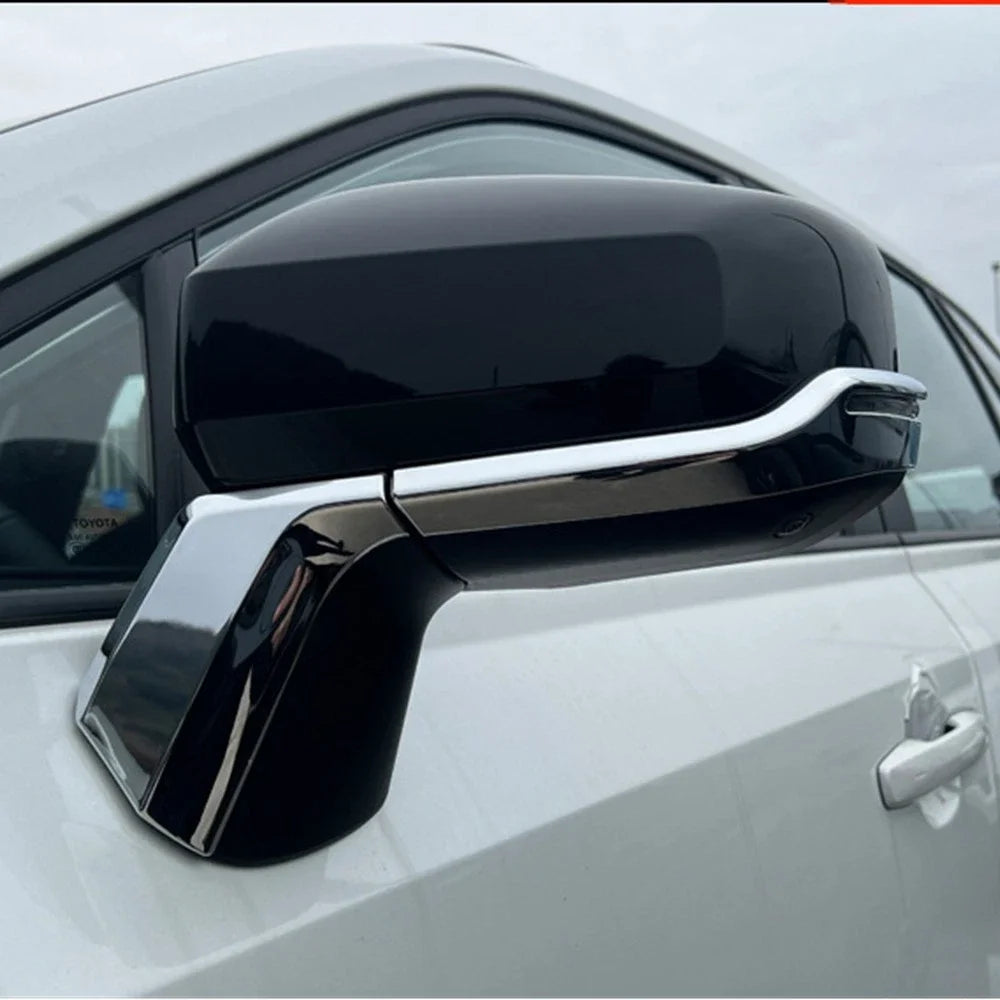 For Toyota RAV4 2026 Car Sticker Rearview Side Mirror Cover Wing Cap Exterior Case Strip Pillar Trim Decor Accessories Vehicle Quake