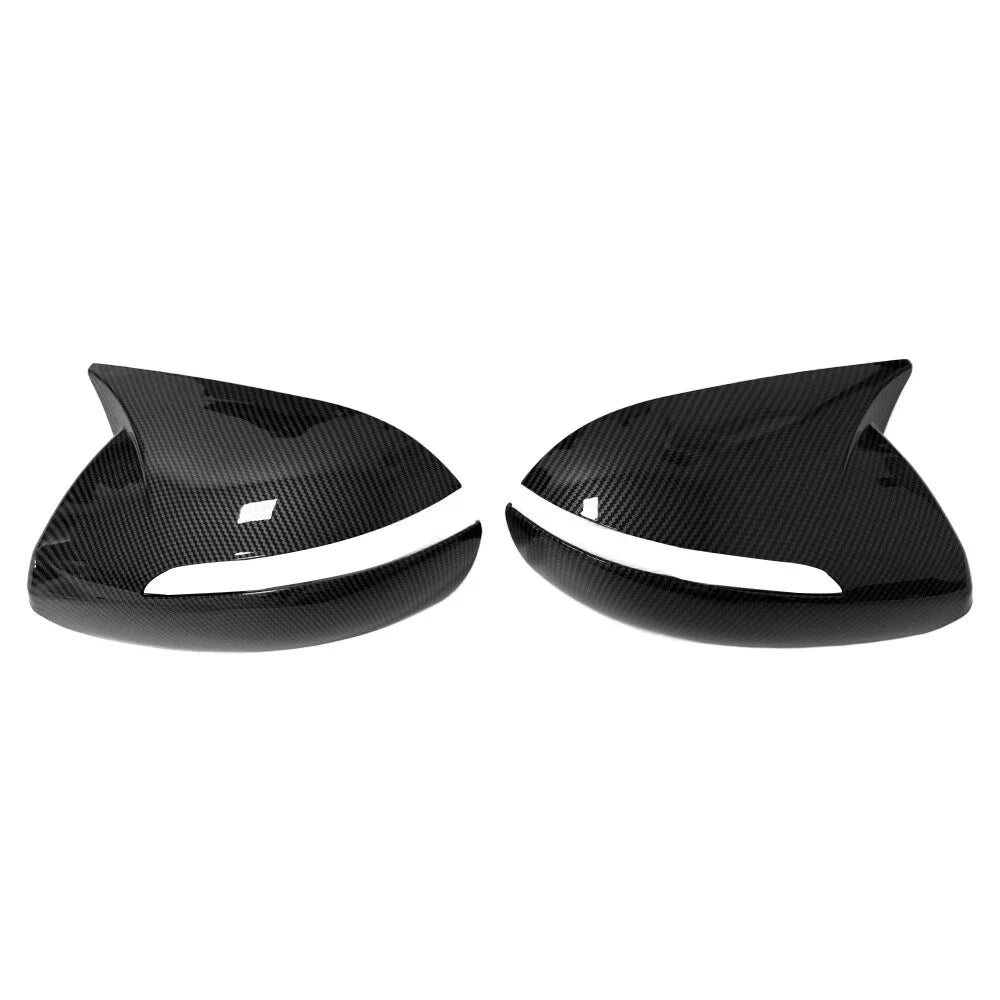 For Kia Sportage KX5 2011-2015 Car Sticker Rearview Side Mirror Cover Wing Cap Exterior Case Trim Accessories Vehicle Decoration Quake Carbon
