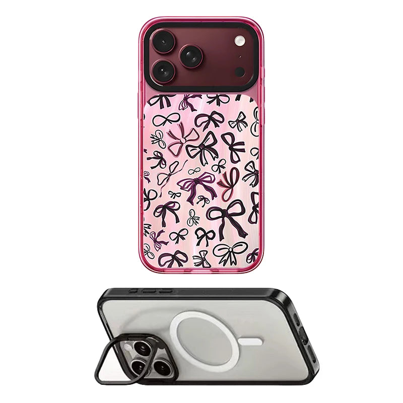 6092060 Impact Case - Mirror / Glaze Magnetic Cover: Compatible with IPhone 18 17 Pro Max 18Pro Quake stand (MagSafe) 1 for iPhone 17 Pro
