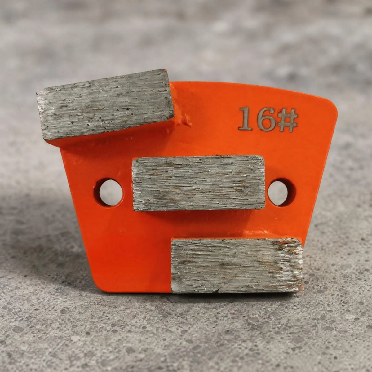Fan-Shaped Diamond Grinding Block Long Service Life Cement Floor Diamond Grinding Block Quake