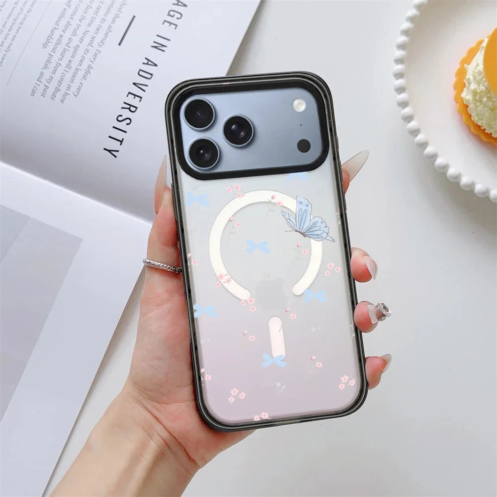 6091719 Impact Black Border Magnetic Case: Compatible with IPhone 18 17 16 15 14 13 Pro Max 18Pro Quake