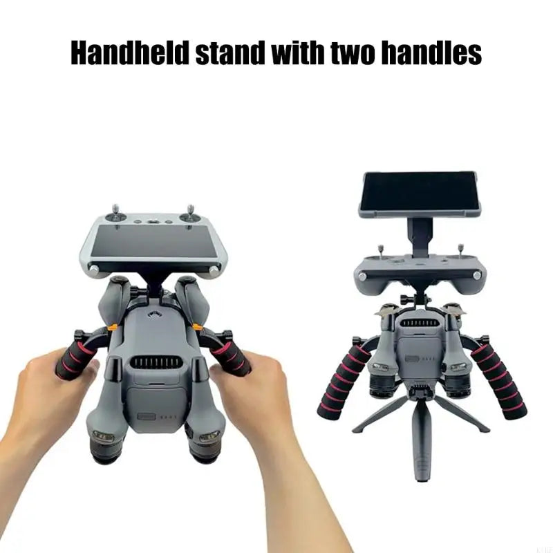 Double Handle Grip For 4Pro Handheld Holder Bracket Tripod Support And Handgrips 1/4 Screw K1KF Quake