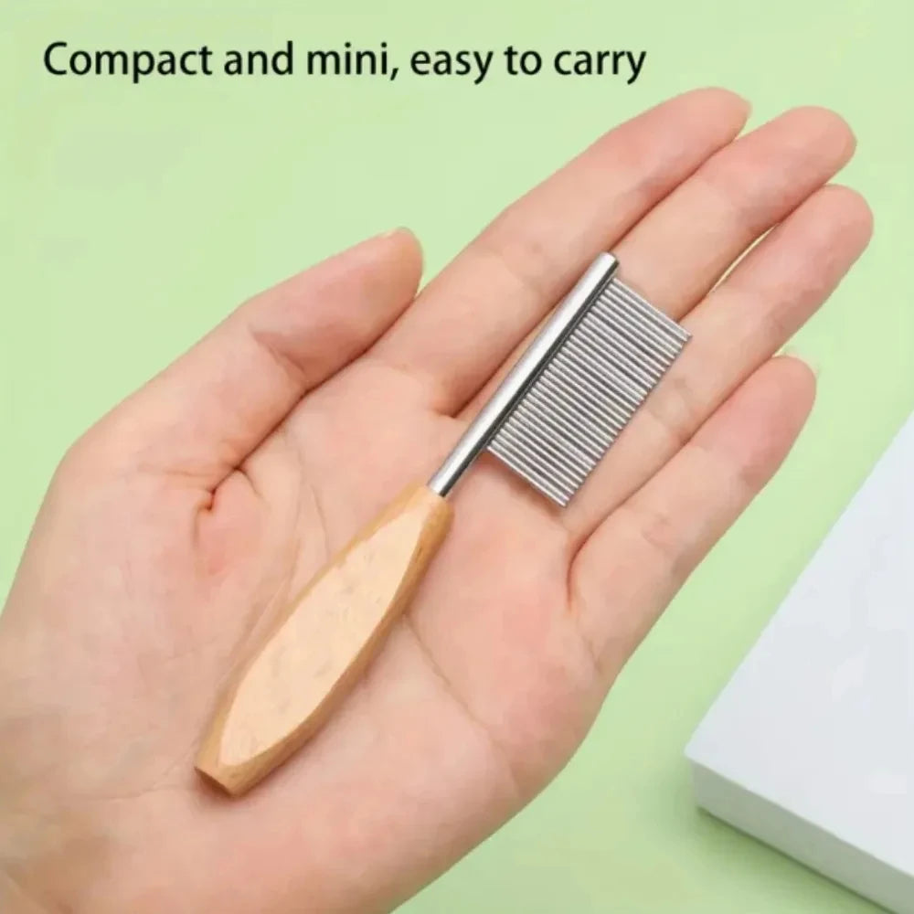Pet Cat Mini Face Comb Detail Face Cat Dog Cleaning Small Row Comb Quake