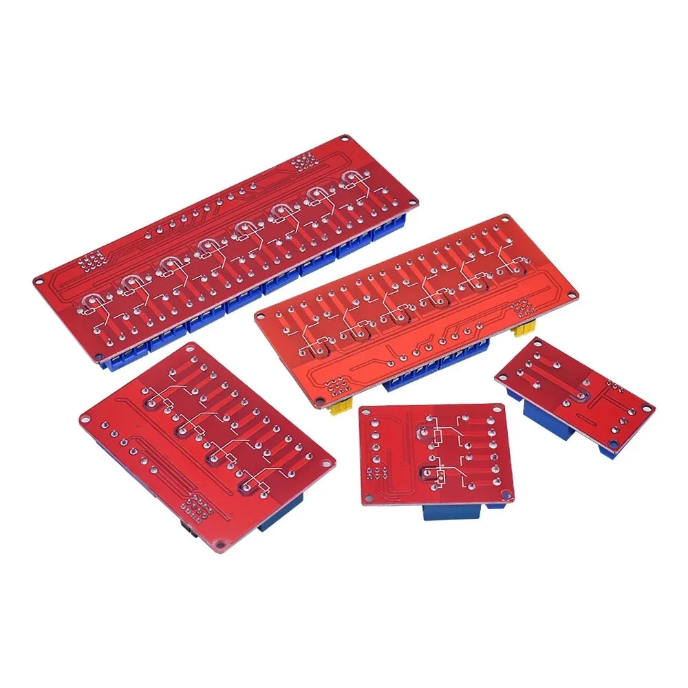 5V 12V 24V Relay Module Board 1 2 6 4 8 Channel Shield with Optocoupler Support High and Low Level Trigger for Arduino Quake