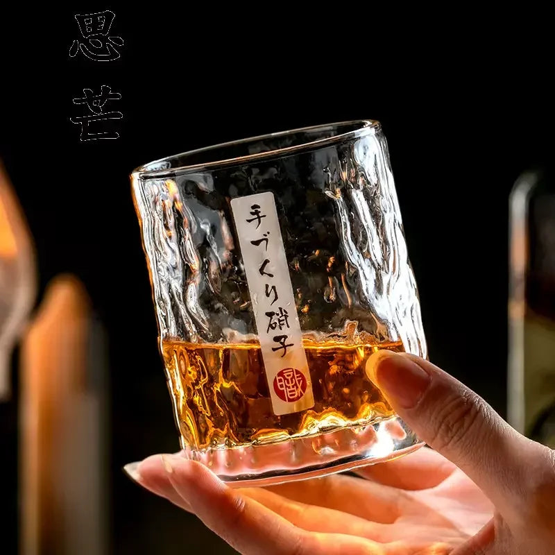 Japanese Style Creative Cup Whiskey Cup High-end Appearance Grade Beer Cup Household Cup Quake