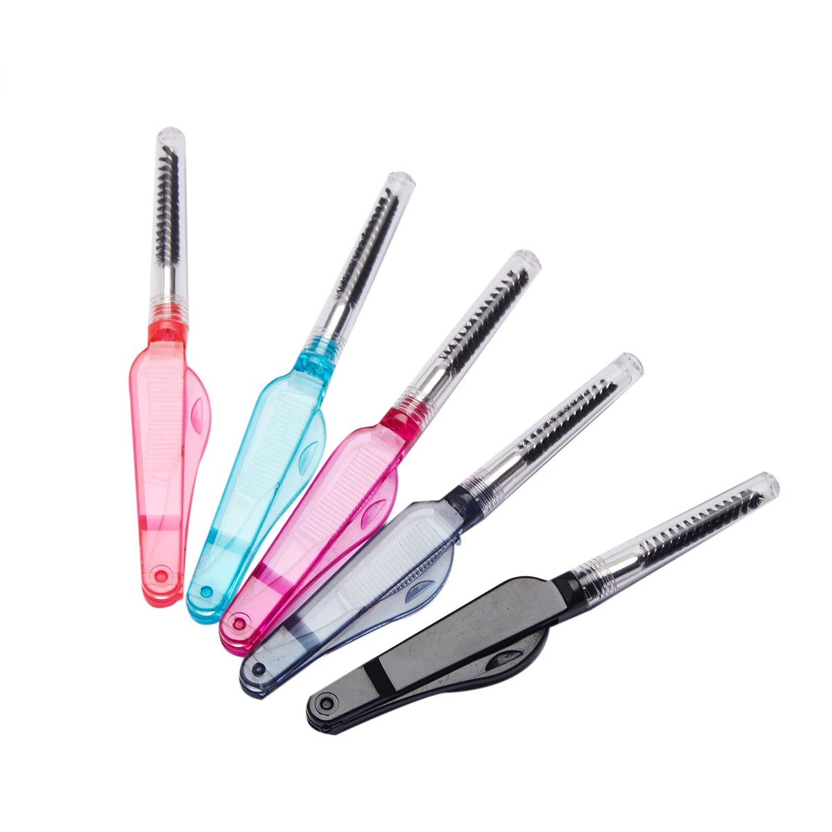 1 Pc Dual Purpose Double Head Stainless Comb Eyelash Eyebrow Comb Makeup Mascara Brushes Eyelashes Wands for Make Up Tools Quake