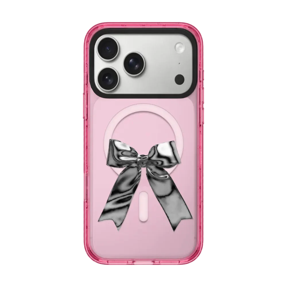 6090854 Pink Border Magnetic Case: Compatible with IPhone 18 17 16 15 14 13 Pro Max 18Pro Quake