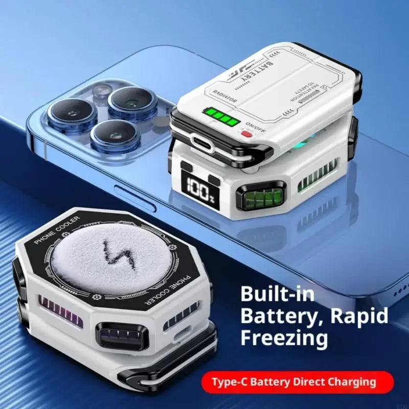 Radio Phone Refrigerator With 7 Speed Modifiable Quiet Action Rechargeable Attach Plan Game And Video Play White Color K1KF Quake