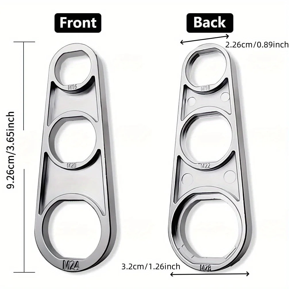 2 In 1 Faucet Aerator Wrench Water Flows Adjusting Faucet Bubbler Wrench Plumber Home Bathrooms Faucets Maintaining Tools Quake