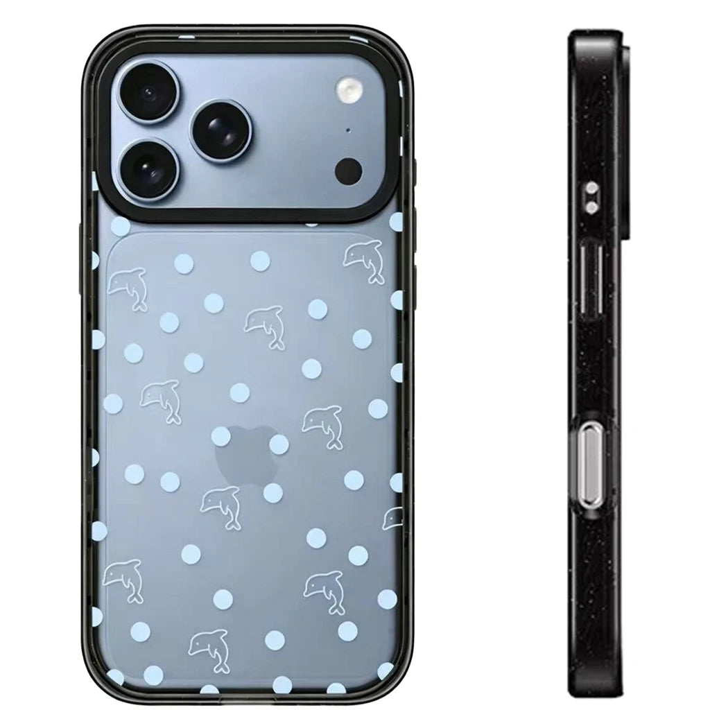 6091747 Impact Black Border Magnetic Case: Compatible with IPhone 18 17 16 15 14 13 Pro Max 18Pro Quake