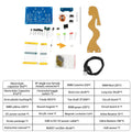 DC5V Electronic Swing Kit Electromagnetic Swing Experimental Circuit Production DIY Welding Kit Loose Parts swing diy swing set Quake Mermaid style