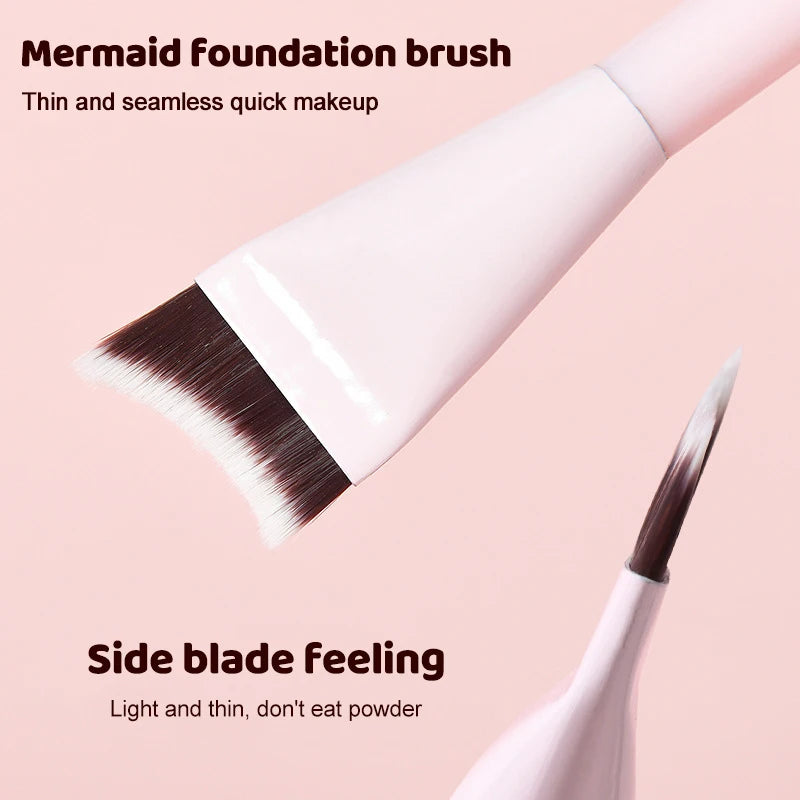 1/8 PCS Makeup Brushes Set Eye Shadow Foundation Women Cosmetic Brush Eyeshadow Blush Beauty Soft Hair Make Up Tools With Bag Quake