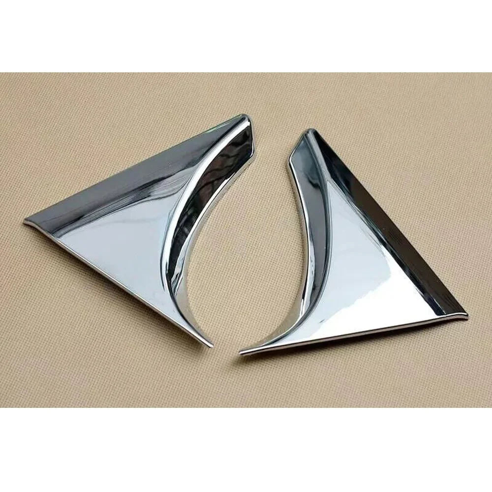 For Nissan Rogue Sport 2017-2021 Qashqai J11 2014-2020 Car Rear Window Spoiler Wing Cover Molding Trim ABS Silver Chrome Decor Quake