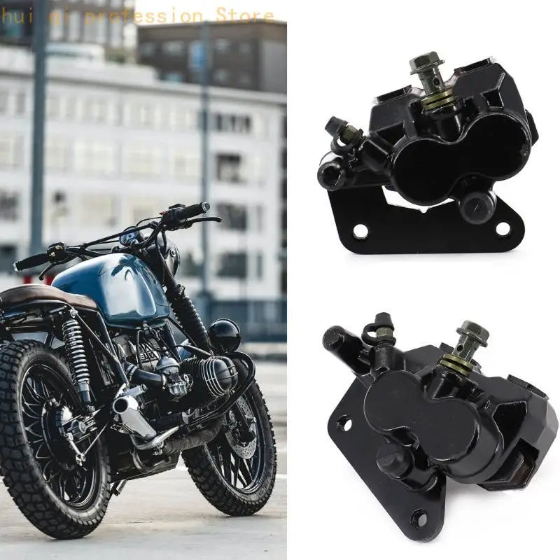 Front Brake Caliper Assembly For Motorcycle Scooters Universally Modification Disc Hydraulic Brake Bump Caliper H8WE Quake