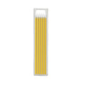 All Metal Deep Hole Marking Pencil 2.8mm Deep Hole Marking Woodworking Pencil Built-in Sharpener Long Head Quake Yellow Refills