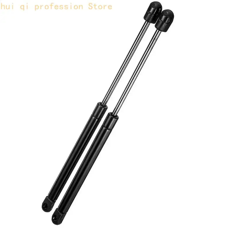 Liftgate Support Shocks, Pair of 2 Black Metal Rods with 492 Mm Center to Center Reference Fit for LY Rear Gate Hold and H8WE Quake