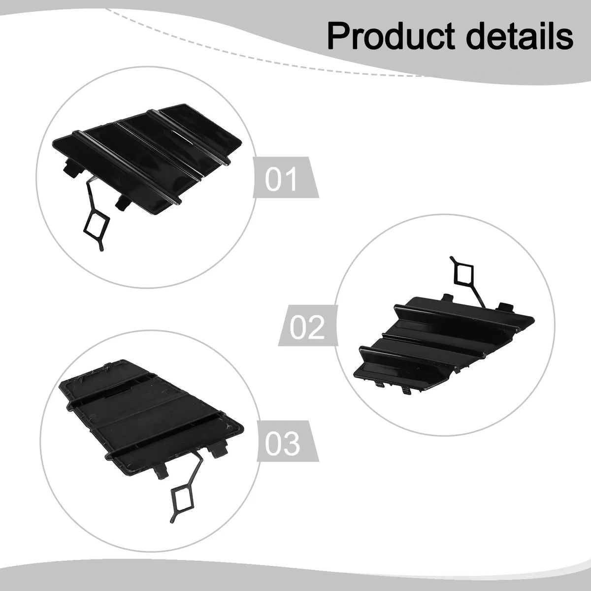 Brand New Trailer Cover Eye Cover Cap Front 1 Piece 52127-0DB10 Bumper Tow Hook Direct Replacement Fit For Toyota Quake