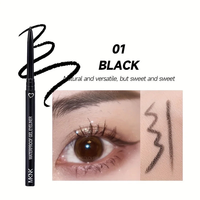 Makeup Long-lasting Eyeliner Pencil Waterproof High Pigment Eyeshadow Eye Liner Pen Women Fashion Color Makeup Tools Quake 01