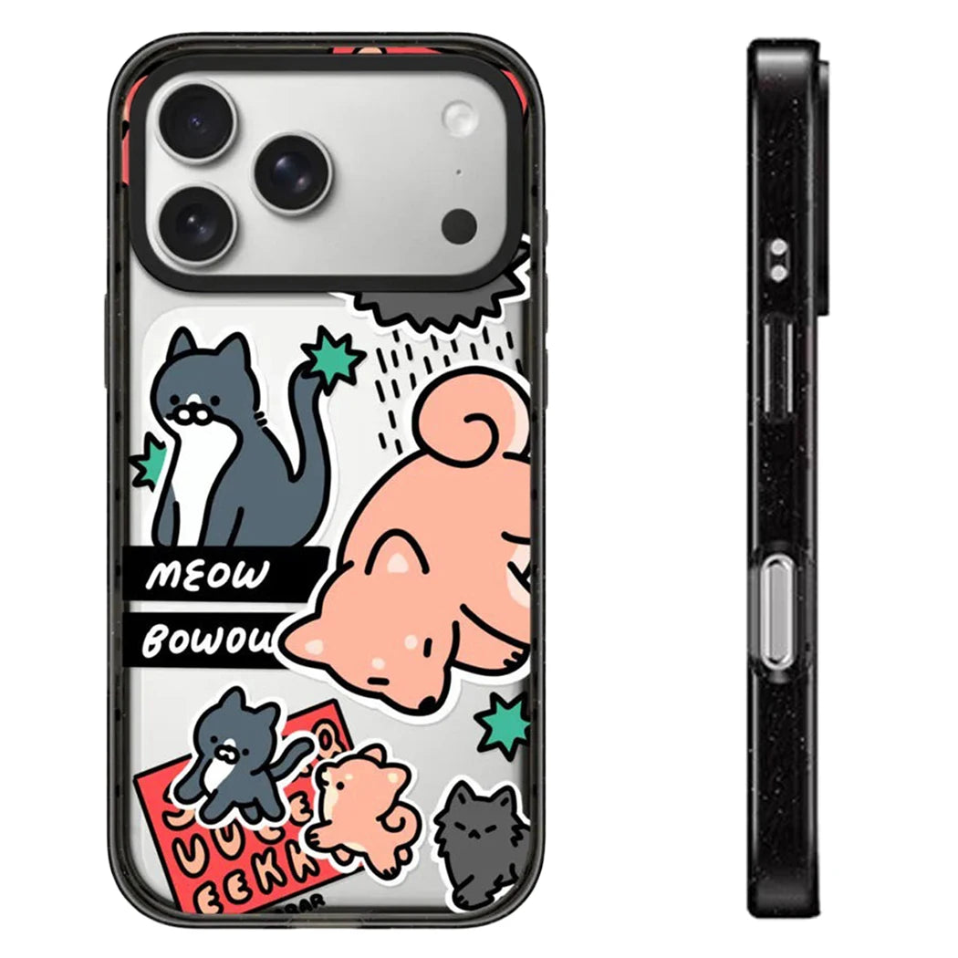 6090846 Impact Black Border Magnetic Case: Compatible with IPhone 18 17 16 15 14 13 Pro Max 18Pro Quake