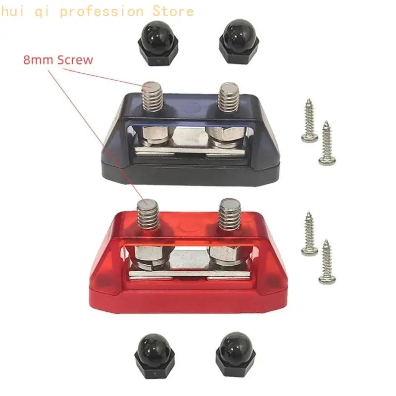 Covered Cable Mount Block Set for Vehicle Battery Cable Routing H8WE Quake
