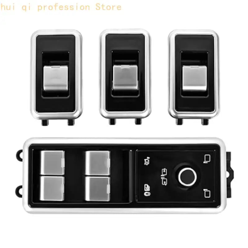 Window Button Repair Panel Set for L405 L494 Driver Door Use H8WE Quake CN
