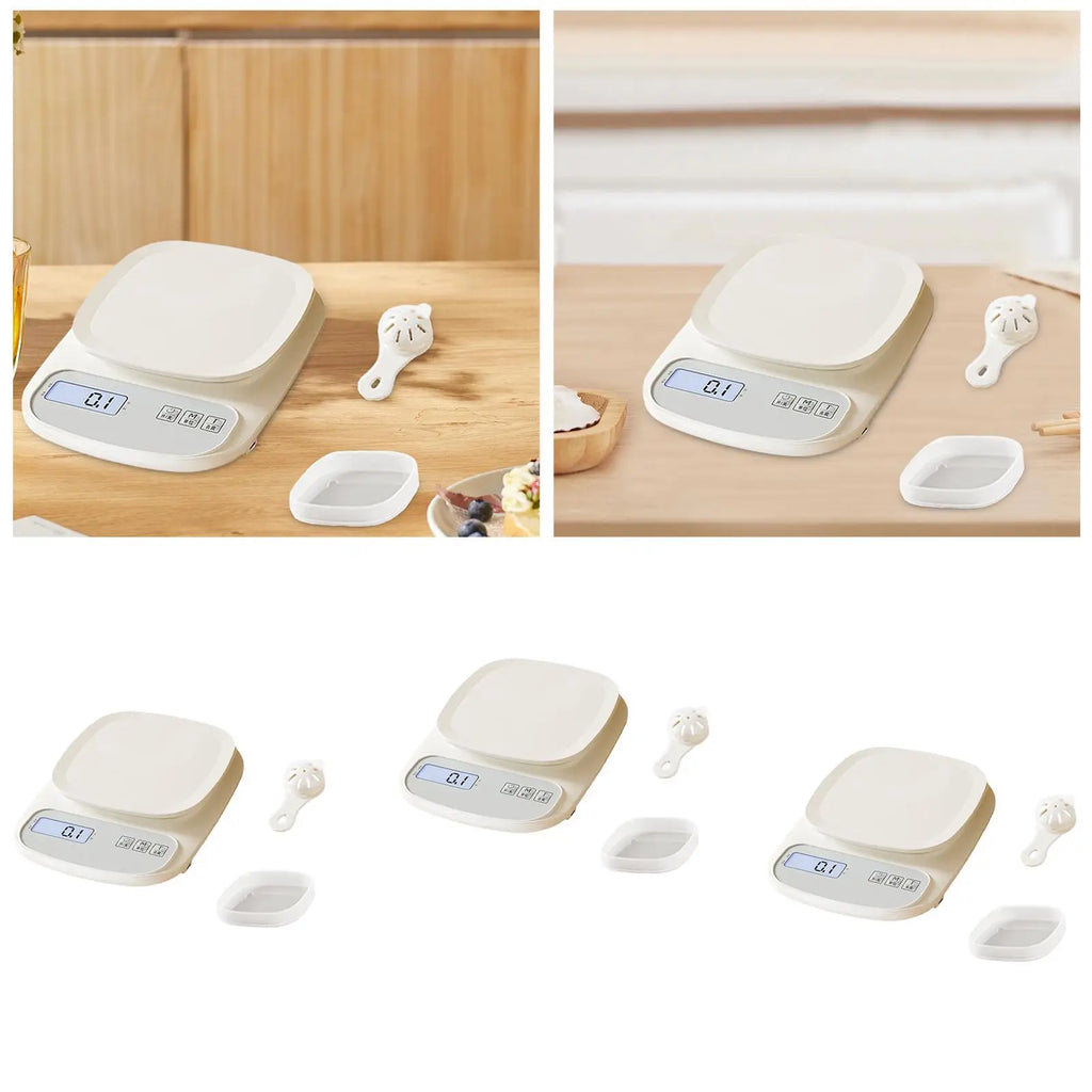 Food Kitchen Scale,Food Meat Scale,Electronic Display Pocket Small Plate,Food Coffee Scale,Digital Kitchen Scale for Cooking Quake