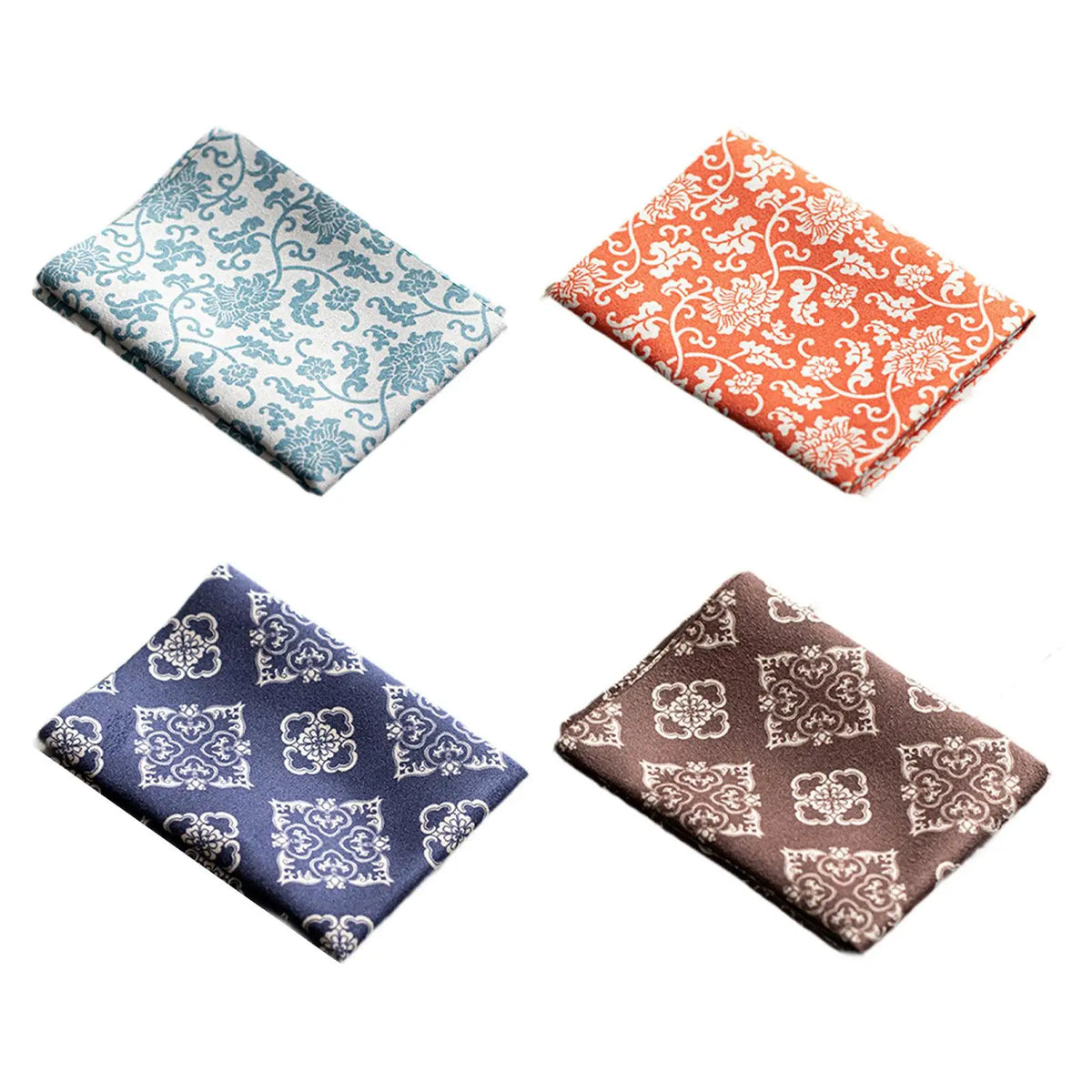 Chinese Tea Towel Tea Ceremony Accessory Washable Kung Fu Tea Towel Absorbent Towel for Farmhouse Hotel Teahouse Party Home Quake