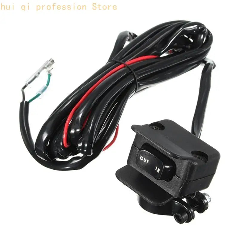 Heavy Duty ATV/UTV Winch Replacement Rocker Handlebar Control Switch Used for Motorcycles Modification Quality Materials H8WE Quake
