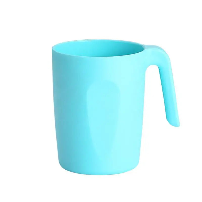1Pcs Simple Household Thickened Mouthwash Cup, Tooth Cup and Plastic Brushing Cup Quake one size A3