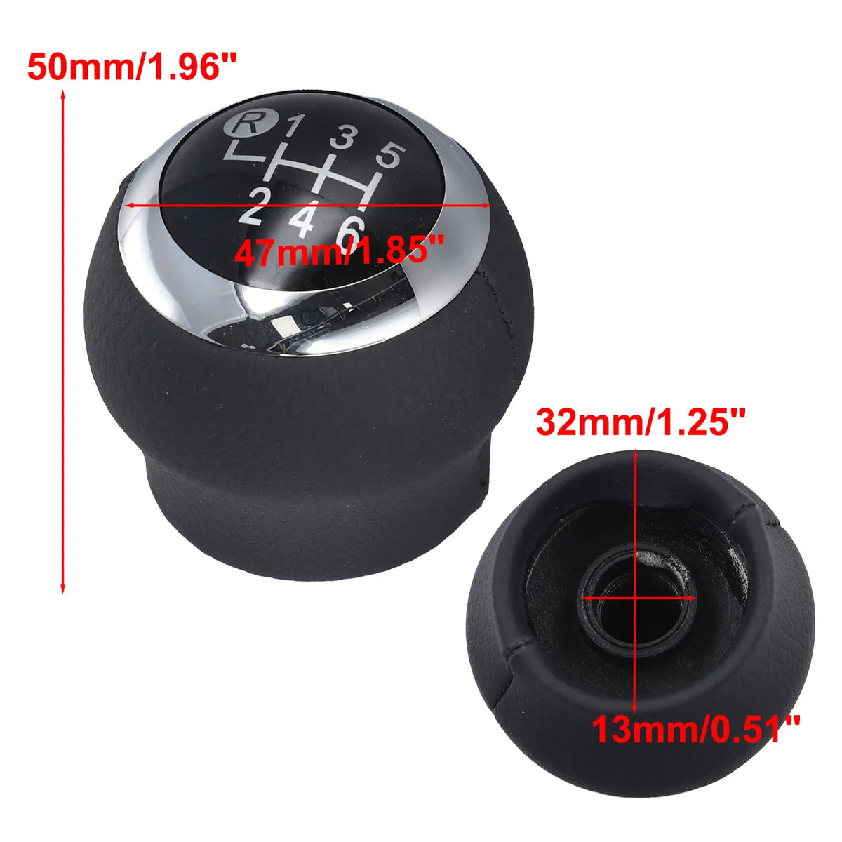5 6 Speed Shift Knob Gear for shifter Driving Enhancement Perfect Replacement Elegant Appearance Ergonomic Design Quake