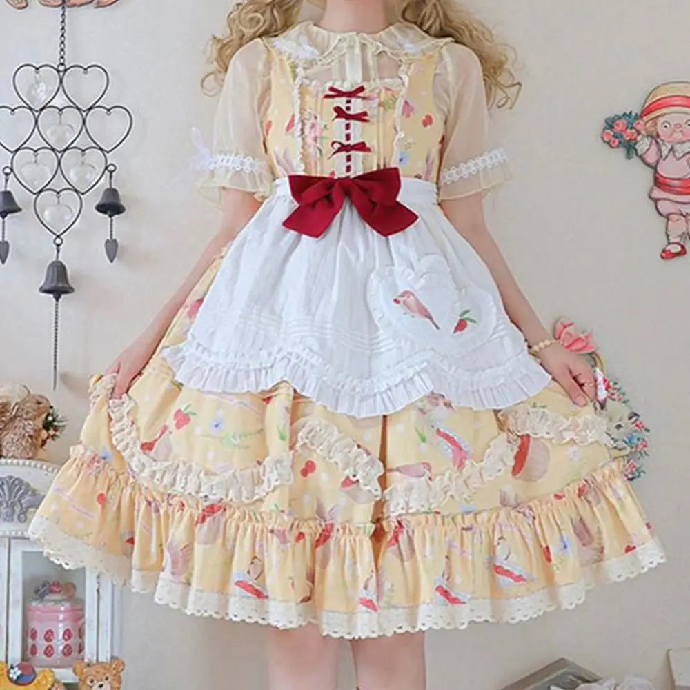Fashion Without hoop Petticoat White JK Underskirt Crinoline Breathable Cosplay Flower Dress Accessories Quake