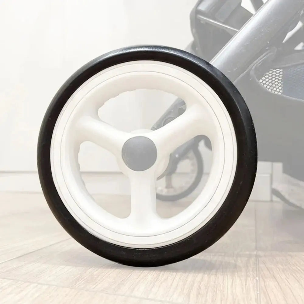 Rubber Baby Stroller Wheel Tyre Silent Bearings Durable Stroller Spare Part Stroller Replacement for Babyzenes Yoyo Yoya YuYu Quake