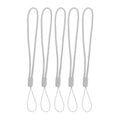 Lanyard for Cell Phone Camera Universal Hand 5pcs Wrist Strap Rope Cord Holder Quake Silver 5pcs