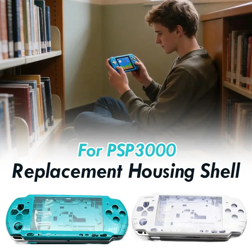 Full Set Housing Shell Case for PSP 3000 PSP3000 03 Version Console Replacement Cover with Buttons Screws Kit Game Accessories 1 Quake