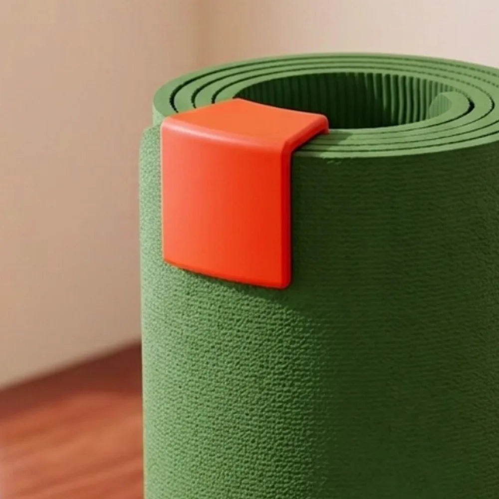 5/1PCS Yoga Mat Fixing Clip Anti-Loose Roll Holder Buckle Yoga Mat Storage Fixator Fitness Mat Organizer Universal Gym Accessory Quake