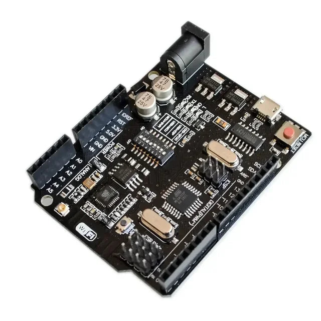 For -UNO -R3 Development Board ATMEGA328P- CH340-ATEGA16U2 Compatible For Arduino with Cable R3 Proto Shield -Expansion Board Quake UNO R3 Add WIFI