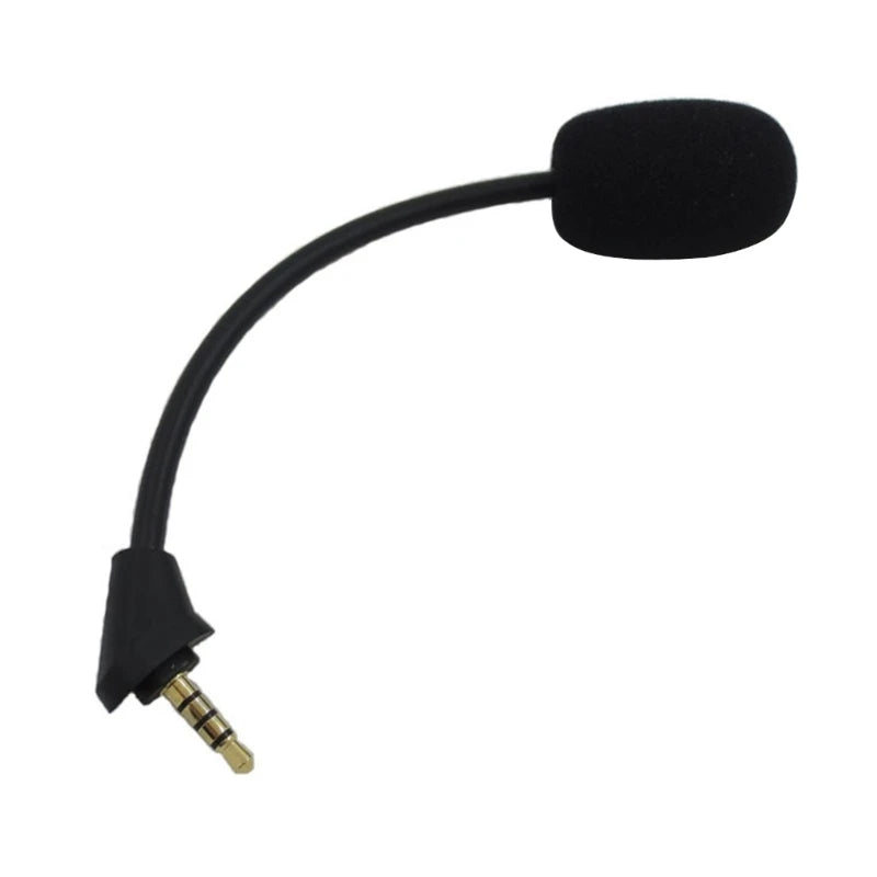 Microphone Replacement for HyperX Cloud Alpha Wireless Gaming Headset, Detachable Mic Boom with LED Mute Indicator on PC K1KF Quake