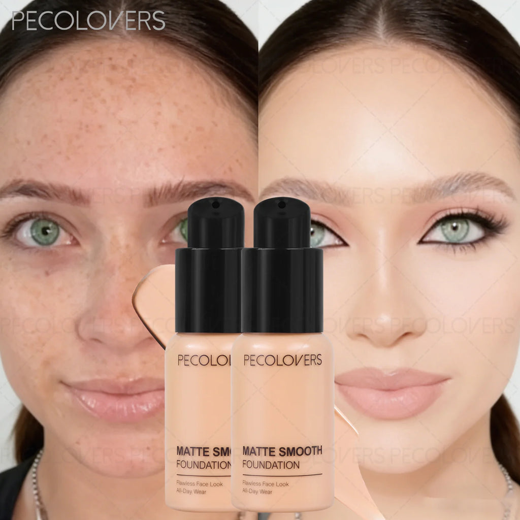 Waterproof Oil-control Face Foundation, Concealer for Complete Coverage, for Concealing Dark Circles Blemishes and Imperfections Quake