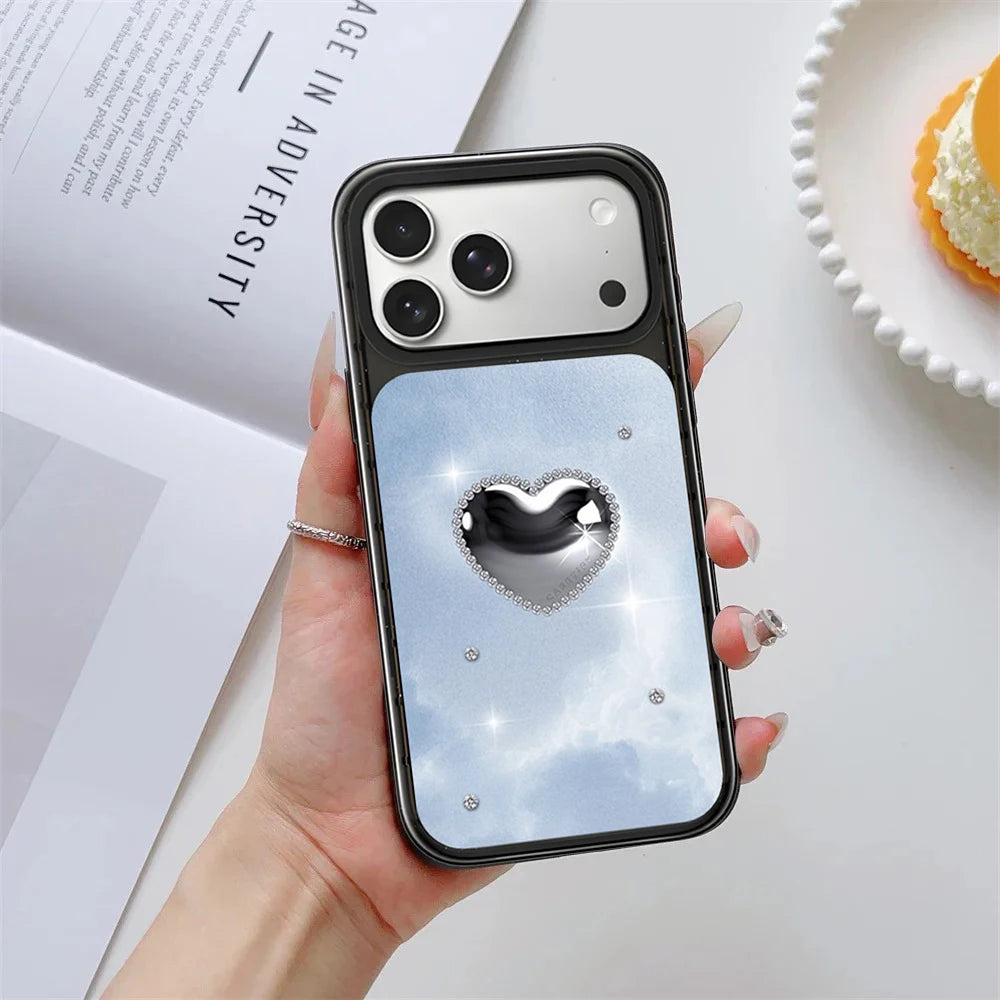 6092051 Impact Case - Mirror / Glaze Magnetic Cover: Compatible with IPhone 18 17 Pro Max 18Pro Quake