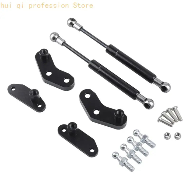 Vehicle Panel Lift Support Two Support Rods with Brackets and Hardware for Service Access Work H8WE Quake Black CN