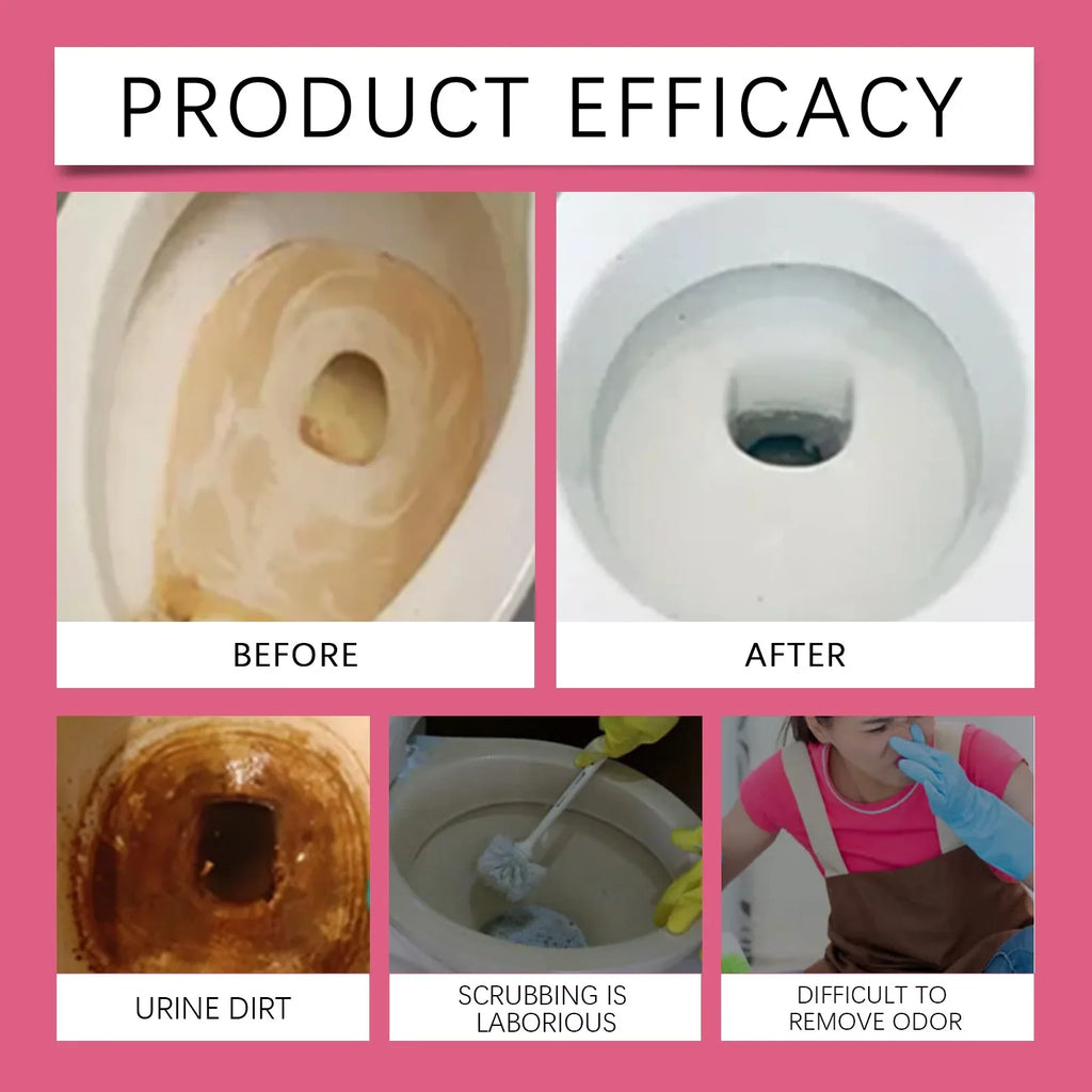 Toilet Effervescent Tablets Remover Yellow Urine Dirt Tank Descaling Cleaner Automatic Flushing Deodorant Toilet Bowl Cleaner Quake