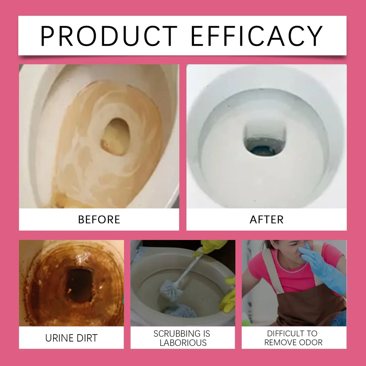 Toilet Effervescent Tablets Remover Yellow Urine Dirt Tank Descaling Cleaner Automatic Flushing Deodorant Toilet Bowl Cleaner Quake