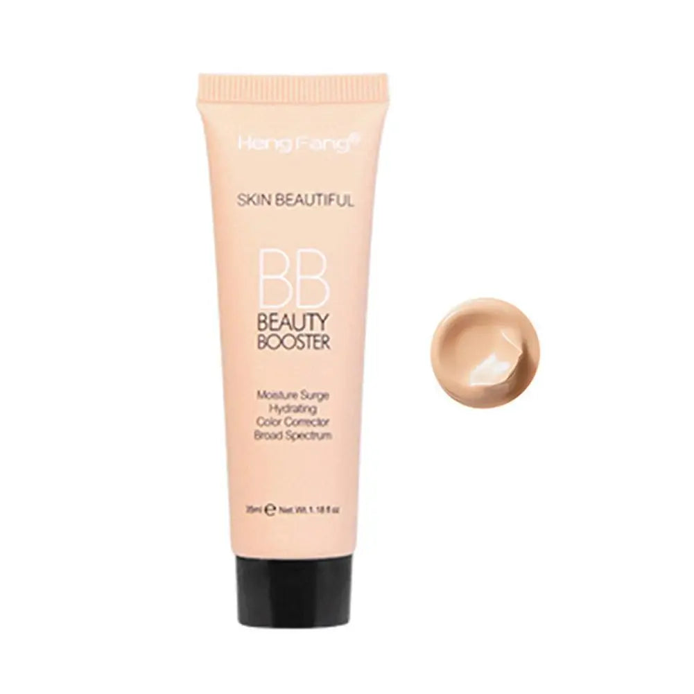 Natural Hydrating BB Cream Full-Coverage Foundation & Concealer, Color Correcting Tinted Moisturizer Cream Even Skin Tone Makeup Quake 02 natural color