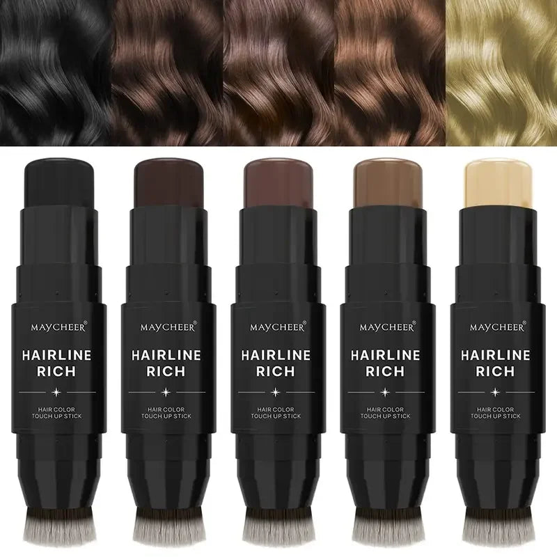 Waterproof Hairline Concealer Stick - Instantly Conceal Roots and Shadows for a Natural-looking Makeup Look Shadow Powder Stick Quake