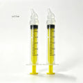 vvocci Baby Snot Cleaner Cartoon Baby Oral Suction Nasal Aspirator 10ml Syringe-style Baby Nasal Irrigator Quake 2pcs 10ml Yellow