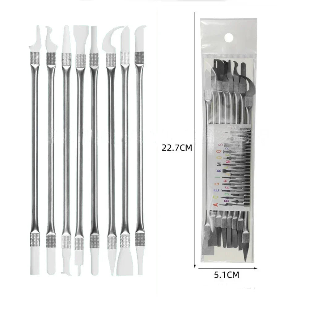 IC- Chip Repair Thin Blade CPU -NAND Remover- BGA Maintenance Knife Remove Glue Disassemble Phone Tablet PC Knife Tools Kit Quake