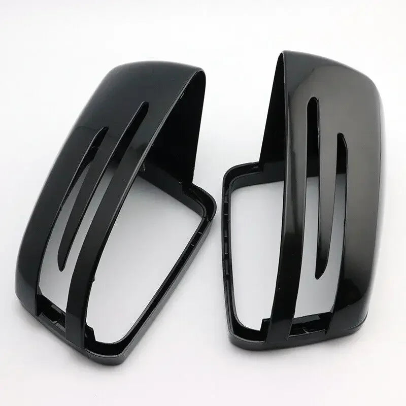 For Mercedes Benz W176 W246 W212 W204 C117 X156 X204 W221 Replacement Car Side Rearview Mirror Cover Wing Cap Trim Carbon Fiber Quake